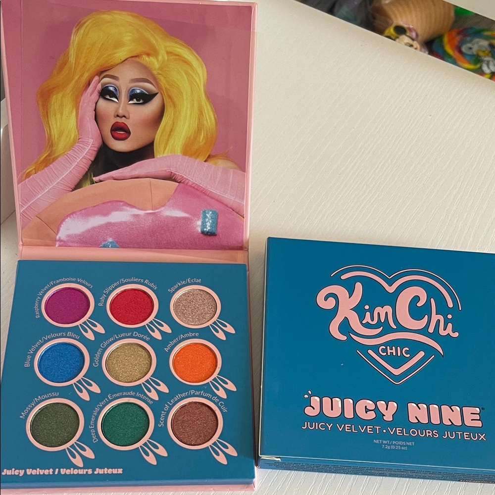 Kimchi Chic Beauty Juicy Nine Eyeshadow Palette - Bold Hues